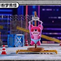 Official Fuggler X Jaka  Ugly Cute Monster Figure Car & Desk Decoration Ornament Collectible Model Lovely Birthday Gift blue