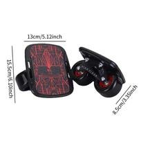 Board Skates Portable Roller Road Plate Aluminum Split Skateboard Non Slip Skating with