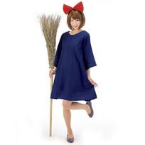 Western women's Halloween costumes, cosplay, role-playing anime, Little Witch Delivery Service, Kiki costume M blue