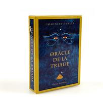 Oracle De La Triade Cards French Version Mysterious Fortune Divination Cards for Psychic Reading Beginners Collection Gift