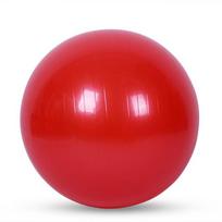 Sustorintas PVC jogos kamuolys: 55cm, 65cm, 75cm - Puikiai tinka Pilatesui ir Fitnesui 65cm (800g) + Pump Kit raudona