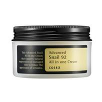 COSRX Advanced Snail92 All In One Cream Repair & Hydration Moisturizer 100ml black
