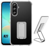 Case for Samsung Galaxy A27 5G, Shockproof Scratch-Resistant Protection with Silver Metal Stand