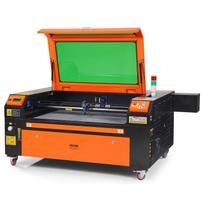 VEVOR 100W CO2 Laser Engraver, 61 x 89 cm(24 x 35 in), 500 mm/s(19.7 IPS) Laser Cutter Machine with 2-Way Pass Air Assist, Compatible with LightBurn