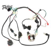 50 70 90 110CC CDI laidų rinkinio surinkimas Laidų komplektas ATV elektrinio paleidimo keturračiams gray
