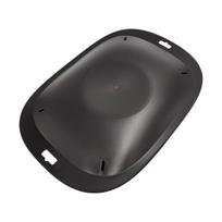 Heat Resistance Steaming Cap Food Processor Replacement Lid, Black Polypropylene Steaming Cover with Rounded Rectangular Profile for TM7 1 gray
