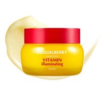 Vitamin Illuminating Cream,Vitamin C & 5% Niacinamide+3% TXA,Ceramide Barrier Strength Face Moisturizer,Glowy, Lightweight Hydration 1.69 fl.oz/50ml red