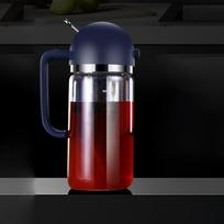 Accessories Bottle Control Container for Canola Peanut Olive Soybean mėlyna