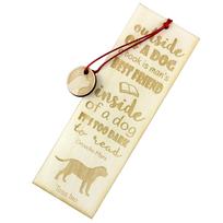 Tosa Inu, Tosa-Ken, Japanese Mastiff - dog bookmark, personalized bookmark, gift for bookworm from Art-Dog brand