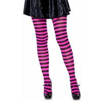 Accessories Striped Pantyhose Cosplay Over Knee High Stockings Elastic Dance Clubwear Stocks Christmas black