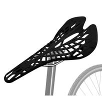 Bicycle Saddle Ultralight Hollow Bike Seat Shock Absorption Breathable black