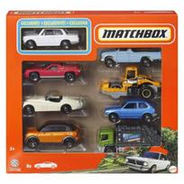Matchbox: 8 vnt. mažų automobilių rinkinys – įvairūs modeliai