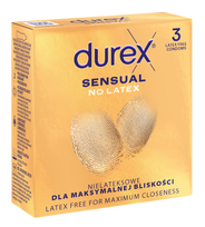 DUREX Sensual bez lateksa prezervatīvi – 3 vienvienības
