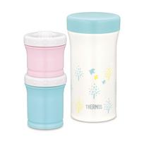 THERMOS Baby Food Case with Vacuum 130ml Blue Flask, + 90ml, JBW-240, mėlyna
