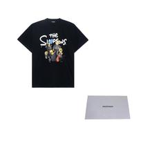 Balenciaga X The Simpsons Oversized T Shirt 676589TLVG71000 3 black