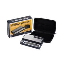 Stylophone S1 Synthesizer with Official Carrying Case Instructions Retro Sound Analog Synthesizer [Exclusive Distributor] [Japanese Included] - black