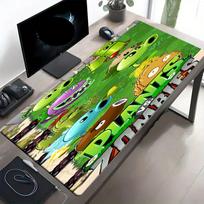 Plants vs. Zombies Print Mouse Pad, Anti‑Slip Desktop keyboard Mat, for PC Laptop Gaming Working Daily Use, Cool Festival Surprise Gift 30cmx60cm