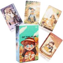 10.3*6cm MIRASOL and CAISIE Tarot Deck 78 Tarot Cards Fortune Telling Game blue