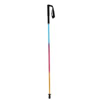 OKHEALING 5 sekcijų anglies pluošto žygio lazdos su EVA rankena, sulankstomos, trekingo, stovyklavimo, nešiojamos, lengvos, žygio, vaikščiojimo lazdos 130CM-1PCS white