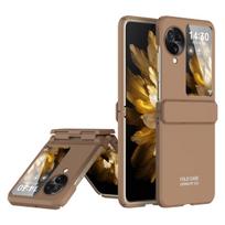 Foldable Shockproof Skin Feel Plain For Oppo Find N2 Flip Cover Fashion for Oppo Find N2 N3 Flip 5G Hinge Protection Case Oppo Find N3 Flip black