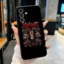 Slipknot-Rock telefono dėklas, skirtas Samsung A25 A13 A33 5G A54 A36 A35 A56 A52 A14, smūgiams atsparus minkštas dangtelis Samsung A05 gray