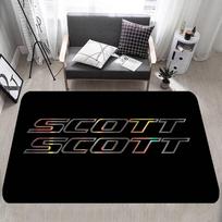 S-ScottS Bike Logo Floor Mat Rectangle Anti-slip Home Soft Badmat Front Door Indoor Outdoor Mat Hotel Decor Mat 40cm x 60cm gray