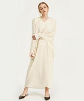 Aimiai Mellow Pleated Dress Crème Brûlée Ivory/Free (55~66) beige