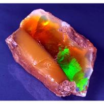 44-45 Ct Natural Opal Raw Rough Fire Opal Ethiopian Stunning Certified Gemstone