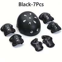 7Pcs/Set Shock-absorbing Kids Knee Pads and Elbow Pads Protective Body Gear  Skateboard Sports juoda