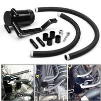 6.4L Billet Oil Catch Can Kit 5.7 HEMI Z-Bracket For 11-21 Dodge Charger Challen juoda