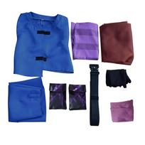 Arcane Jinx Season One Cosplay Outfit With Padded Jacket And Accessories For Anime Enthusiasts S black