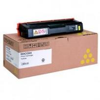 Ricoh SPC310 LC (406351) (407639), geltona kasetė lazeriniams spausdintuvams, 2500 psl.