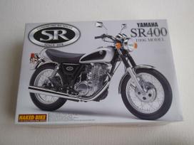 Aoshima Bunka Kyozai Naked Bike 43 SR400 96 Model Co., Ltd. 1/12 No. black