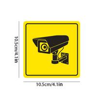 Šypsokitės, Jus filmuoja - Lauko CCTV apsaugos įspėjamasis ženklas