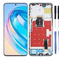 Compatible LCD Display for Huawei Honor X8a CRT-LX1/LX2/LX3 Screen Assembly Honor X8a single panel blue