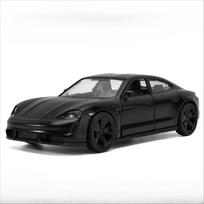 1:36 Taycan 911 Žaislinio automobilio modelis Vaikams Metalinis Super Sporto Miniatiūrinis Traukiamas Surinkimo Dovana black