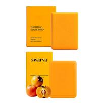 Swarva Persimmon Soap Elderly Body Odor Cleansing Soap for Skin Gamban Soap orange