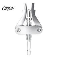 Pipe Repair Tool Broken Extractor for 1/2 3/4 And 1 Inch Pipes, Hardened Steel Damaged Thread Remover with 1/4 Hex Shank Shower Arms Valves 1pc gray