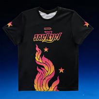 2026 New Men's YoKKAO Muay Thai Casual Sports Quick-Drying Short-Sleeve 3D Printed Breathable Comfortable T-Shirt XXS