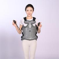 Thoracolumbosacral orthosis, lumbar support, spinal brace, thoracic brace, spinal rehabilitation,Rehabilitation fixator pilka spalva