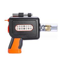 Multi-Function Ratchet Screwdriver Set: Adjustable Gun-Shaped Handle with Chrome Vanadium Steel Bits for Household Repair. Gun-Shaped Multi-Function Household Repair Tool oranžinė