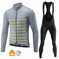 Men Mtb Male Clothing Man Clothes Men's Bike Winter Thermal Mens Bicycle Pants Set Suit Outfit 2026 Winter Warm Cycling Clothing Set M