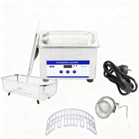 Ultrasonic Cleaner 0.8L for Glasses, Gold, Silver, Jewelry, Watches - Stainless Steel, Compact Cleaning Machine China Standard 0.8L (220V) white