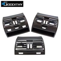 Car Fresh Rear Air Conditioner AC Vent Grille Panel Outlet Cover Trim For BMW 7 Series F01 F02 750I 750Li 64229118249 2009-2016