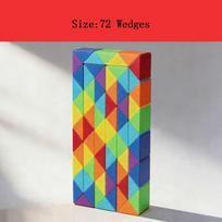 Rainbow Snake Folding Cube Twist Puzzle Educational Brain Teaser Toys Party Favors Birthday Gifts For Kids School Students