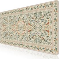 Keyboard Mouse Pad Large Mouse Pad Desk Mat Non-Slip Large Sewn Edges Desk Accessori 800x300X2mm beige