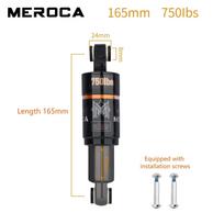 MEROCA Bicycle Oil Spring Shock Absorber Scooter Mountain Bike Rear Shock Absorber Spring Rear Tank 125 150 165mm 165mmx750lbs