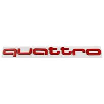 Automobilio Metalinis Lipdukas Priekinio Buferio Kastuvo Logotipo Lipdukai Audi Quattro A3 A4 S3 S4 RS3 RS4 RS5 RS7 Ženkliukai Emblemos Aksesuarai