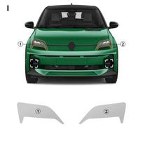 Skirta Renault 5E-Tech 2025 2026 TPU Žibintų Galinio Vaizdo Veidrodėlių B C Sienelių Dažų Apsaugos Plėvelė Skaidri Dūminė Atspari Įbrėžimams Iš Anksto Supjaustyta Lipdukas clear headlight film