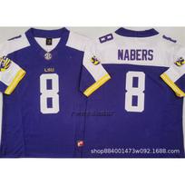 LSU Tigers Football Jersey Mens College Style Embroidered Practice Uniform NCAA Team Apparel XXXL